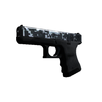 Glock-18 | Steel Disruption (Minimal Wear)