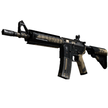 M4A4 | Desert-Strike (Well-Worn)
