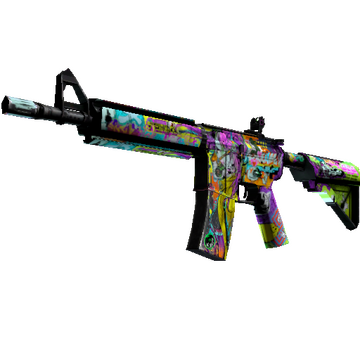 M4A4 | In Living Color (Well-Worn)