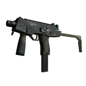 MP9 | Green Plaid (Well-Worn)