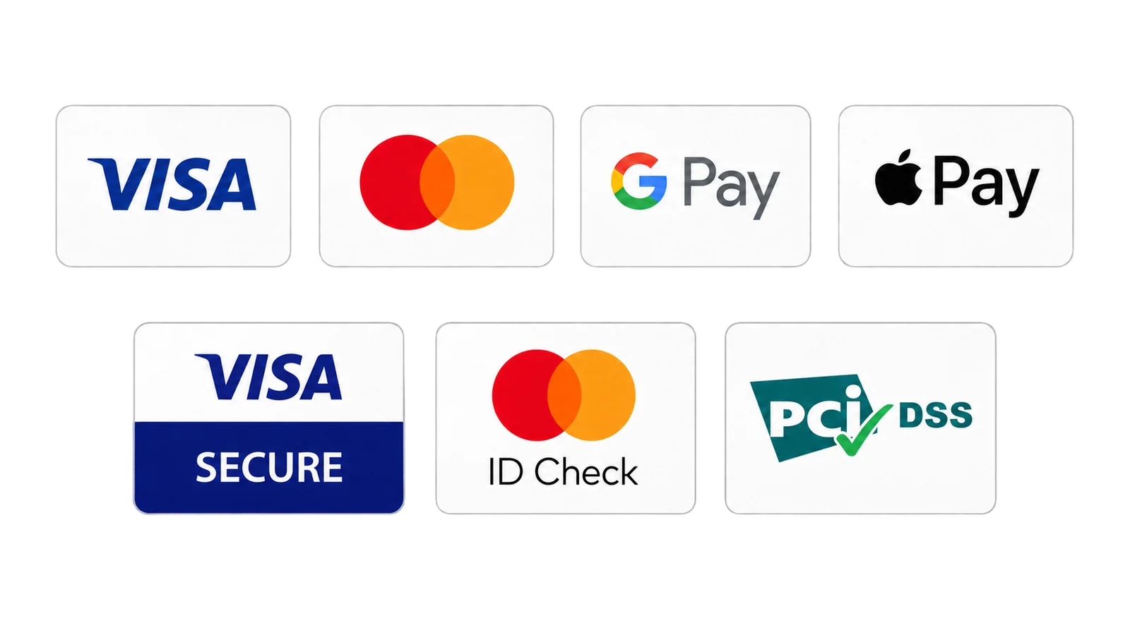 Accepted payment methods