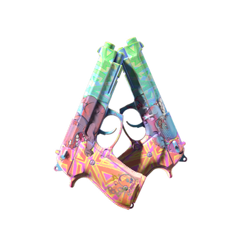 Souvenir Dual Berettas | Sweet Little Angels (Minimal Wear)