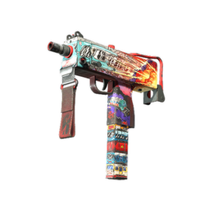 Souvenir MAC-10 | Derailment (Well-Worn)
