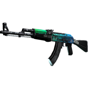 StatTrak™ AK-47 | Ice Coaled (Battle-Scarred)