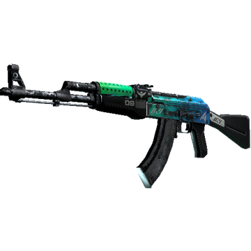 StatTrak™ AK-47 | Ice Coaled (Battle-Scarred)