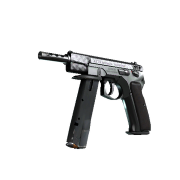 StatTrak™ CZ75-Auto | Tread Plate (Minimal Wear)