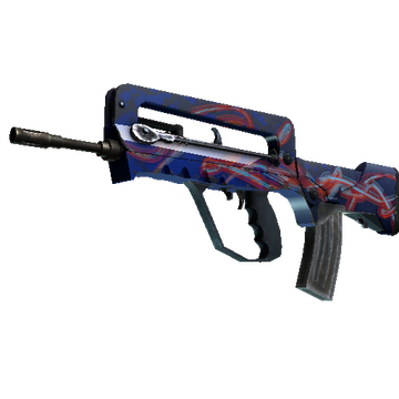 StatTrak™ FAMAS | Afterimage (Minimal Wear)