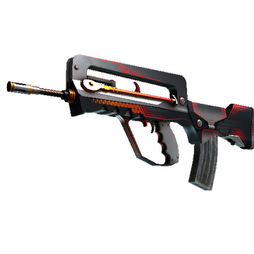 StatTrak™ FAMAS | Valence (Well-Worn)