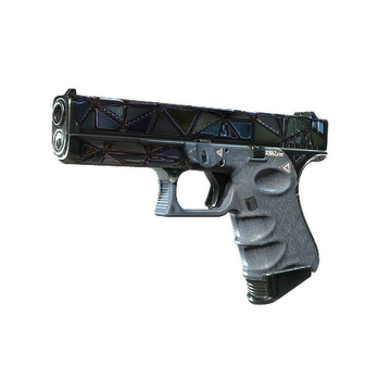 StatTrak™ Glock-18 | Mirror Mosaic (Well-Worn)