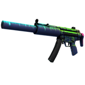 StatTrak™ MP5-SD | Phosphor (Well-Worn)