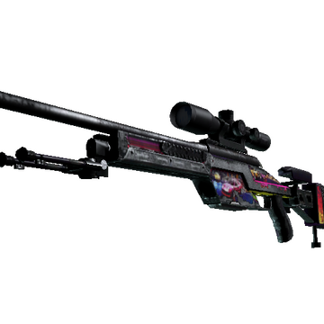 StatTrak™ SSG 08 | Turbo Peek (Battle-Scarred)