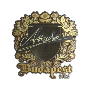 Sticker | Attacker (Gold) | Budapest 2025