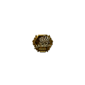 Sticker | DD (Gold) | London 2018