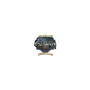 Sticker | DeStiNy (Gold) | Berlin 2019
