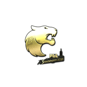 Sticker | FURIA (Gold) | Stockholm 2021
