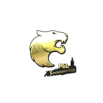 Sticker | FURIA (Gold) | Stockholm 2021