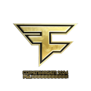 Sticker | FaZe Clan (Gold) | Copenhagen 2024
