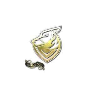 Sticker | Grayhound Gaming (Gold) | Paris 2023