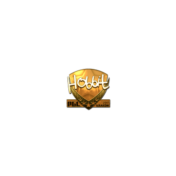 Sticker | Hobbit (Gold) | Krakow 2017