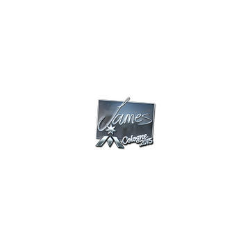 Sticker | James (Foil) | Cologne 2015