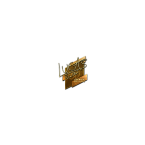 Sticker | LUCAS1 (Gold) | Boston 2018
