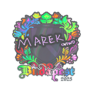 Sticker | Marek (Holo) | Budapest 2025