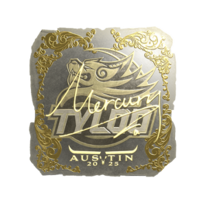 Sticker | Mercury (Gold) | Austin 2025