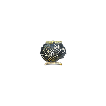 Sticker | NBK- (Gold) | Berlin 2019