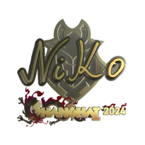 Sticker | NiKo (Gold) | Shanghai 2024