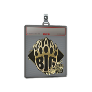 Sticker Slab | BIG (Gold) | Rio 2022