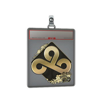 Sticker Slab | Cloud9 (Gold) | Rio 2022