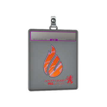 Sticker Slab | Copenhagen Flames (Holo) | Antwerp 2022