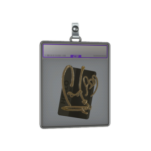 Sticker Slab | Hello M4A4 (Gold)