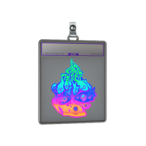 Sticker Slab | Liquid Fire (Holo)