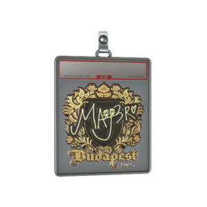 Sticker Slab | MAJ3R (Gold) | Budapest 2025