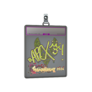 Sticker Slab | apEX (Holo) | Shanghai 2024