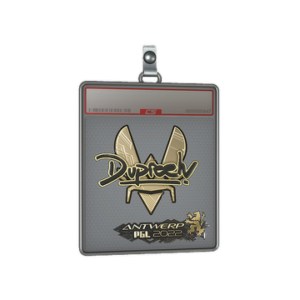Sticker Slab | dupreeh (Gold) | Antwerp 2022