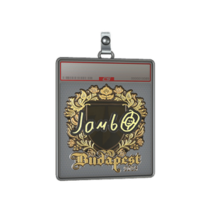 Sticker Slab | jambo (Gold) | Budapest 2025