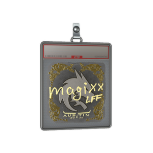 Sticker Slab | magixx (Gold) | Austin 2025
