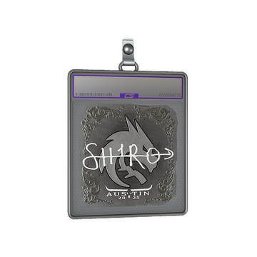Sticker Slab | sh1ro (Foil) | Austin 2025