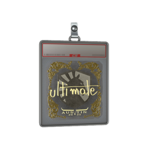 Sticker Slab | ultimate (Gold) | Austin 2025