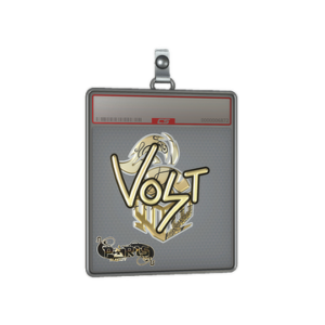 Sticker Slab | volt (Gold) | Paris 2023