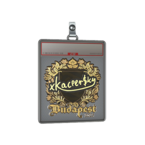 Sticker Slab | xKacpersky (Gold) | Budapest 2025