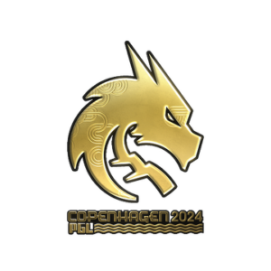 Sticker | Team Spirit (Gold) | Copenhagen 2024