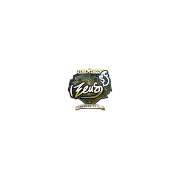 Sticker | Zeus (Gold) | Berlin 2019