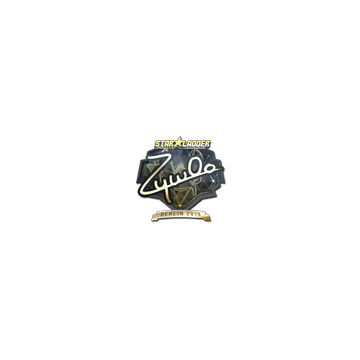 Sticker | ZywOo (Gold) | Berlin 2019