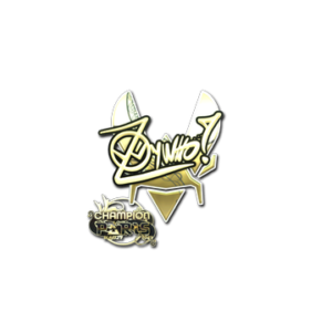 Sticker | ZywOo (Gold, Champion) | Paris 2023