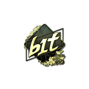 Sticker | b1t (Gold) | Rio 2022