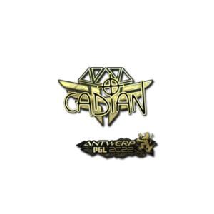 Sticker | cadiaN (Gold) | Antwerp 2022