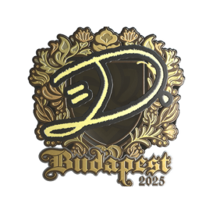 Sticker | dumau (Gold) | Budapest 2025